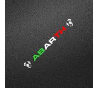 VAPORVERSE Pegatinas con Emblema para Abarth Grande Punto (199) 2007, Calcomanías con el Logotipo Emblema Insignia Adhesivo Pegatina,A