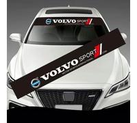 VAPORVERSE Pegatinas para Parabrisas Delantero de Coche para Volvo Xc60 V50 V70 S60 S40 Xc70 C30 Xc90 S8, Calcomanías de Tiras Solares de Película Etiqueta Engomada de La Ventana