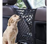 VAPORVERSE Red Coche para Perros para Fiat New 500e Cabriolet 2020 2021 2022 2023 2024 2025 2026, Red de Almacenamiento para Espacio de Asiento de Coche Barrera de Coche para Perro