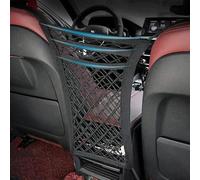 VAPORVERSE Red de Almacenamiento Asiento para Fiat 500X, Red Barrera Organizador Bolsa Bolsillo Trasero Soporte Colgante Red Interior Carga