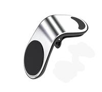 VAPORVERSE Soporte Movil Coche para BYD Seal U 2024, Sujeta Moviles para Coche Tenedor del Teléfono del Coche Aire Ventilación,Silver