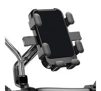 VAPORVERSE Soporte Movil Moto para Peugeot Metropolis 400i RS, Soporte Telefono Motocicleta Suporte Telemóvel Moto Accesorios, Rotacion 360º Antivibracion,Rearviewmirrorstyle