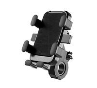 VAPORVERSE Soporte Movil Moto para Peugeot Metropolis SW, Soporte Telefono Motocicleta Suporte Telemóvel Moto Accesorios, Rotacion 360º Antivibracion,Handlebarstyle