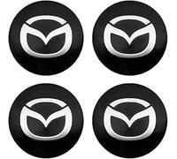 VAPORVERSE Tapa Central de Rueda para Mazda 2 3 6 CX-3 CX-5 CX-30 CX-60 CX-80 MX-30 MX-5 60MM, Tapacubo Llanta Tapas Centro Tapacubos Coche Accesorios Llanta Rueda Cubre Tapacubos 4 Piezas