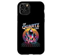 Vaporwave Crystal Juego de Palabras de Cuarzo I Do Geologist Humor Fun Carcasa para iPhone 11 Pro