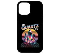 Vaporwave Crystal Juego de Palabras de Cuarzo I Do Geologist Humor Fun Carcasa para iPhone 12 Pro MAX