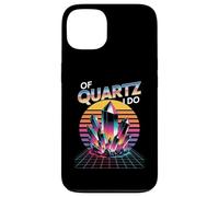 Vaporwave Crystal Juego de Palabras de Cuarzo I Do Geologist Humor Fun Carcasa para iPhone 13