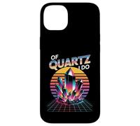Vaporwave Crystal Juego de Palabras de Cuarzo I Do Geologist Humor Fun Carcasa para iPhone 14 Plus