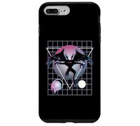 Vaporwave Estética Retro Mothman Criptozoología Cryptid Carcasa para iPhone 7 Plus/8 Plus