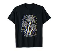 Vaporwave Glitch Psychedelic Mushrooms EDM Rave Techno Music Camiseta