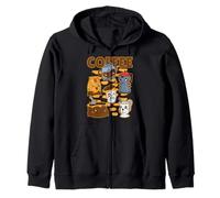 Vaporwave Japón Kawaii Café Otaku Anime Japonés Café Sudadera con Capucha