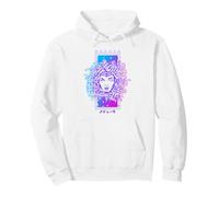 Vaporwave Medusa Estatua Estética Sudadera con Capucha