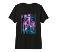 Vaporwave Streetwear Vintage japonesas estéticas lofi Camiseta Premium