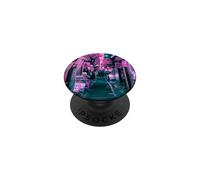 Vaporwave Streetwear Vintage japonesas estéticas lofi PopSockets PopGrip Adhesivo