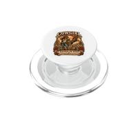 Vaquera Criada sobre Polvo y diseño de determinación Grit Tough PopSockets PopGrip para MagSafe