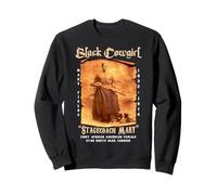 Vaquera Negra diligencia Mary Fields Viejo Oeste Negro Historia Sudadera