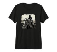 Vaquero a Caballo Camiseta Premium