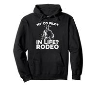 Vaquero Bull Riding - Toros Cowboy Rodeo Sudadera con Capucha