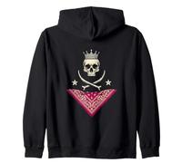 Vaquero campestre gótico de Royal Crown Sudadera con Capucha