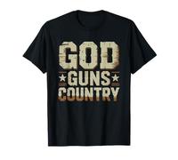 Vaquero Conservador Dios Armas Patria Patriota del Oeste Camiseta