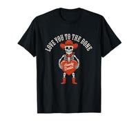 Vaquero Esqueleto te Amo hasta el Hueso Howdy Darlin Camiseta