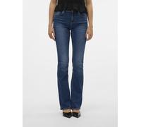 Vaquero flare, talle estándar Mujer Talla S / L32. Color Azul