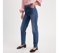 Vaquero mom 80's Mujer Talla 27 Longitud 28. Color Azul
