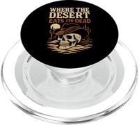 Vaquero Occidental Gótico Oscuro País Maldito Cow PopSockets PopGrip para MagSafe
