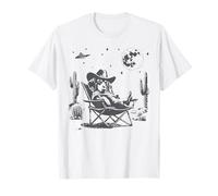 Vaquero Salchicha bajo un OVNI, Desierto Lunar, Perro alienígena Occidental Camiseta