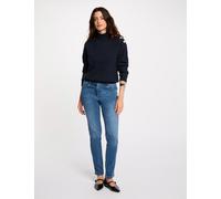 Vaquero slim talle estándar denim stone mujer 34