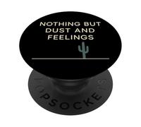 Vaquero Triste Vaquero Occidental Emo Country Music Fan Alt Country PopSockets PopGrip Adhesivo