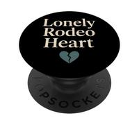 Vaquero Triste Vaquero Occidental Emo Country Music Fan Alt Country PopSockets PopGrip Adhesivo
