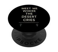Vaquero Triste Vaquero Occidental Emo Country Music Fan Alt Country PopSockets PopGrip Adhesivo