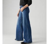 Vaqueros 318 moldeadores de pernera ancha Mujer Talla 28 Longitud 32. Color Negro