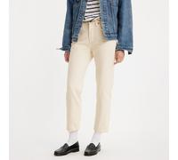Levi's 501 Crop Vaqueros, Ecru Booper No Damage, 27W / 28L Mujer