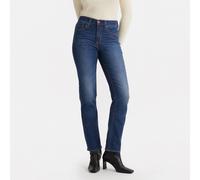 Vaqueros 724 High Rise Straight Mujer Talla 25 Longitud 30. Color Azul