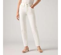 Vaqueros 724 High Rise Straight Mujer Talla 28 Longitud 30. Color Blanco