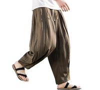 Vaqueros Ajustados para Los Hombres Cuadros Lino Largos Acampanado Esqui Carrot Chandals Tejano Gordos Aladino Zanahoria Rápido Zapatillas Botones Bombero Puños Dibujos Vigilantes Esmoquin