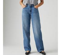 Vaqueros Baggy Dad Mujer Talla 29 Longitud 32. Color Azul