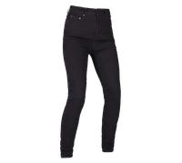 Richa Second Skin Vaqueros de moto para mujer, negro, tamaño 32
