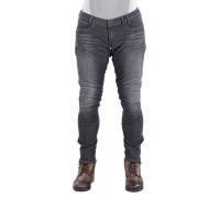Revit Westwood SF Pantalones vaqueros de motocicleta de las damas, negro, tamaño 32 para Mujer