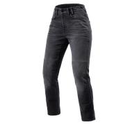 Revit Victoria 2 SF Vaqueros de moto para damas, negro-gris, tamaño 26 32 para Mujer