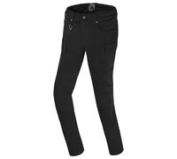 Vaqueros de moto para mujer Bogotto Yagal Cargo, negros, 25/30