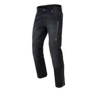 Vaqueros de moto Rebelhorn Hawk III negros liquidación W30/L32