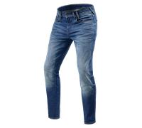 Vaqueros de Moto Rev´it! Carlin SK Azul MedioW32 x L30 Azul Medio