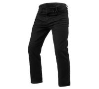 Revit Lombard 3 RF Vaqueros de moto, negro, tamaño 30 para Hombres