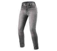 Revit Shelby 3 Skinny Vaqueros de moto para mujer, gris, Talla 31/32