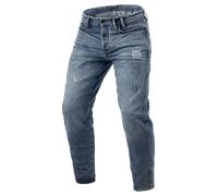 Revit Rilan TF Vaqueros de moto, Azul, Talla 30/36