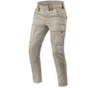 Revit Cargo Brant Slim Vaqueros de moto, gris, Talla 32/30