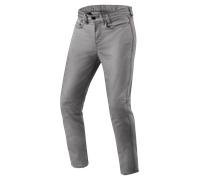 Revit Jamison Slim Vaqueros de moto, gris, tamaño 30 33 para Hombres